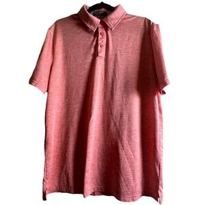 PJ Paul Jones Polo Shirt Mens Large Short Sleeve Office‎ Performance Casual
